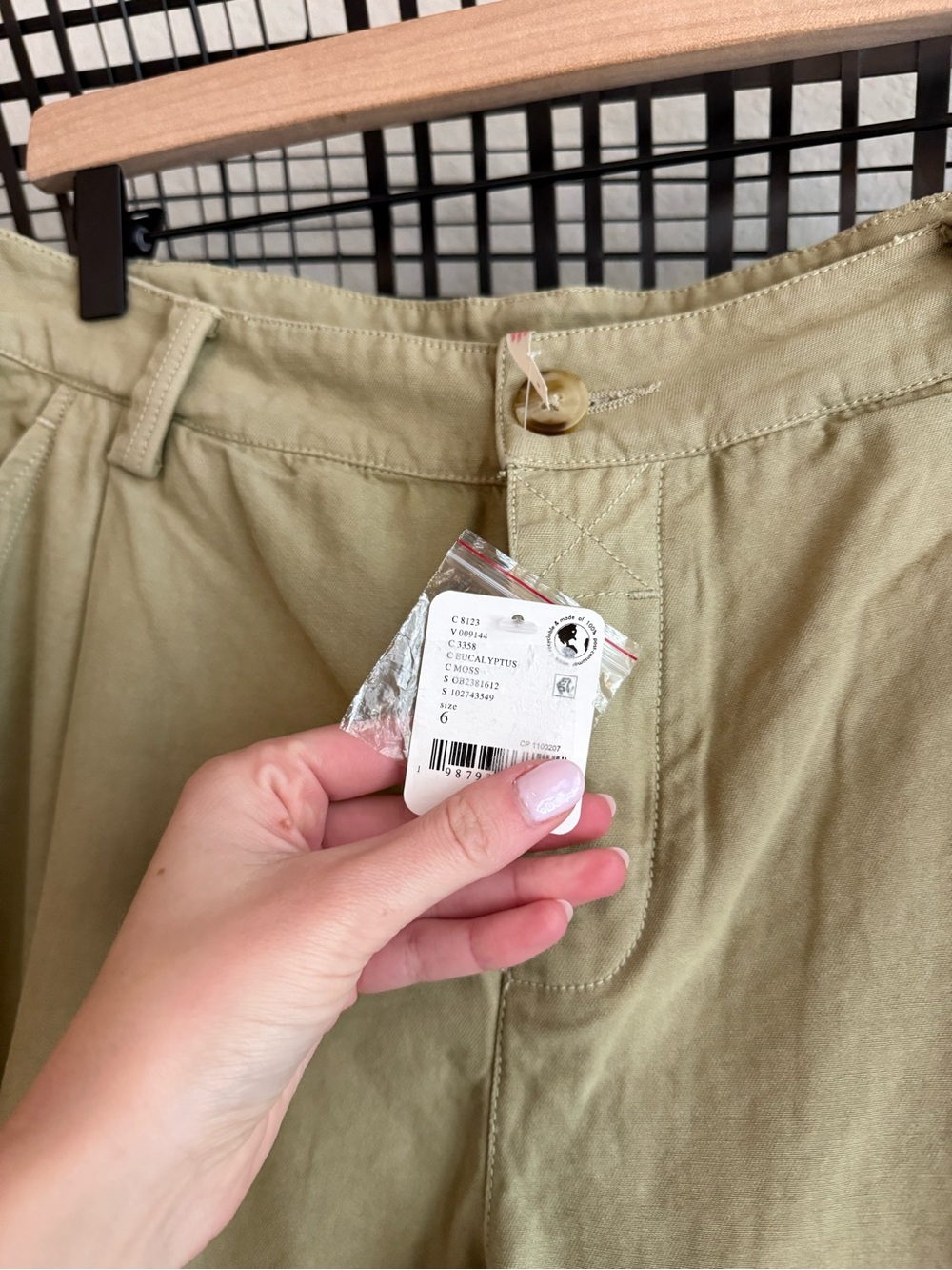 Free people Must Have Wide-Leg Chino Trousers - Picture 8 of 8
